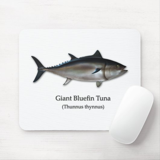 Giant Bluefin Tuna Muismat (Met muis)