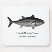 Giant Bluefin Tuna Muismat (Voorkant)