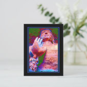 Giant Buddha in Yungang Caves China Briefkaart (Staand voorkant)