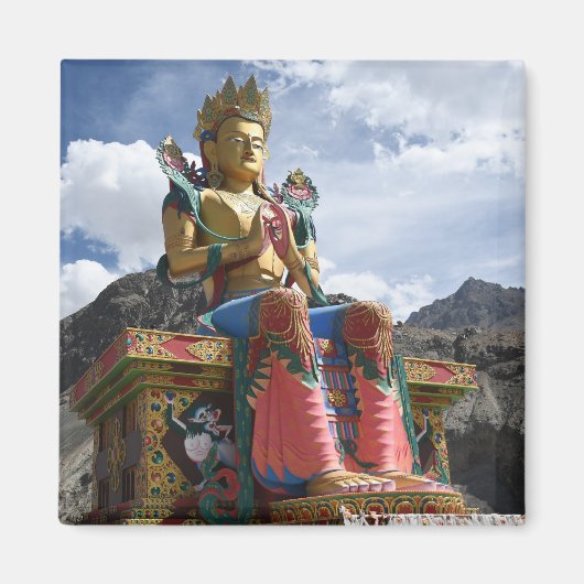 Giant Buddha Statue Magnet (Voorkant)
