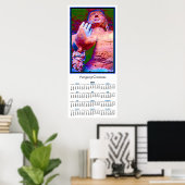 Giant Buddha Yungang Grottoes Wall Calendar 2011 Poster (Thuiskantoor)