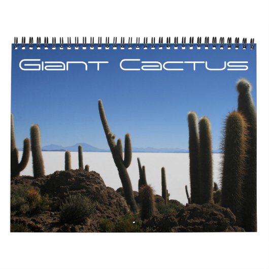 Giant Cactus 2025 Kalender (Hoes)