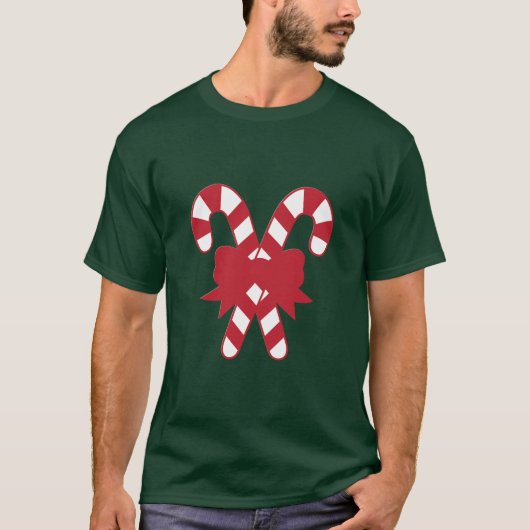 Giant Candy Canes T-shirt (Voorkant)