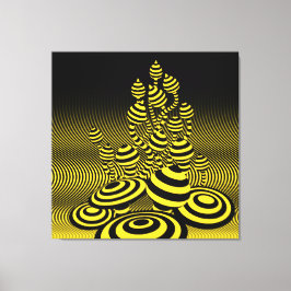 Giant Canvas Zuur Lemon Magic Mushrooms 1m sq.