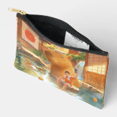 Giant Capybara – Hot Spring Illustratie Etui (Open)