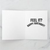 GIANT CAT KNUFFEL VERJAARDAGSKAARTEN KAART (Binnen)