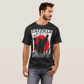 Giant Cat Tokyo Funny Design T-shirt (Voorkant volledig)