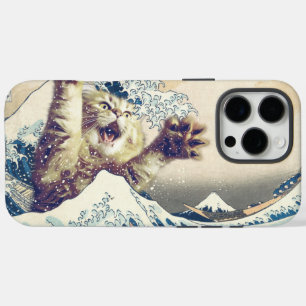 Giant Cat Wave – De Grote Golf van Kanagawa iPhone 16 Pro Max Hoesje