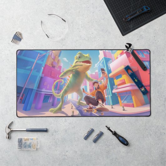 Giant Chameleon – stadsbeeld Bureaumat (Werkstation)