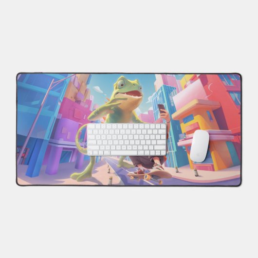 Giant Chameleon – stadsbeeld Bureaumat (Keyboard & Muis)