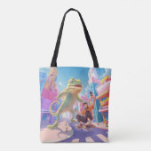 Giant Chameleon – stadsbeeld Tote Bag (Achterkant)