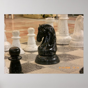 Giant Chess Piments Poster