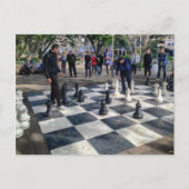 Giant Chessboard Briefkaart (Voorkant)