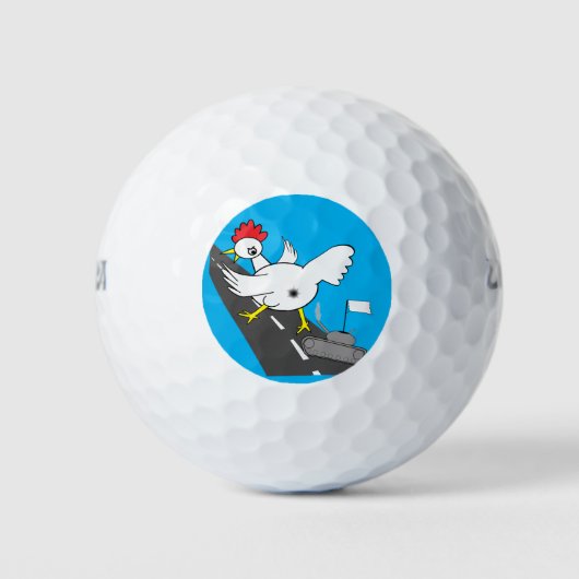 Giant Chicken. Golfballen (Voorkant)