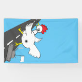 Giant Chicken. Spandoek (Horizontaal)