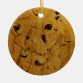 Giant Chocolate Chip Cookie Keramisch Ornament (Voorkant)