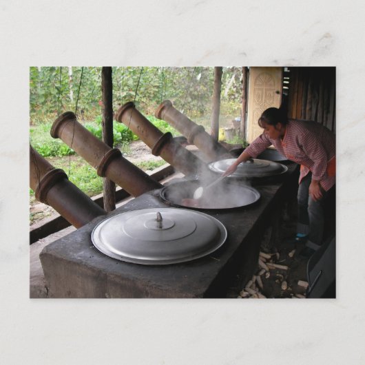 Giant Cooking Pots/Yunnan Province, China Briefkaart (Voorkant)