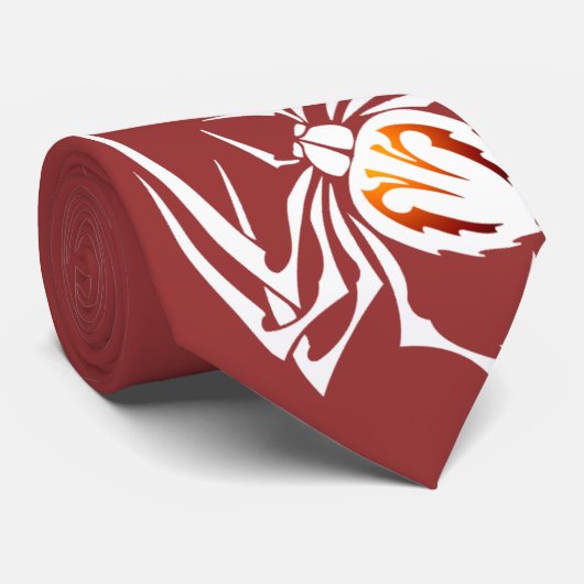 Giant Creepy Spider Stropdas (Opgerold)