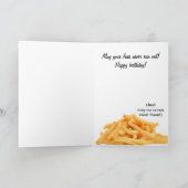 Giant Crow Verjaardag Kaart (Binnen)