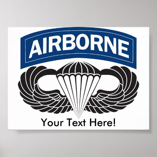 Giant Custom Airborne Poster (Voorkant)