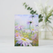 Giant Daisies Briefkaart (Staand voorkant)