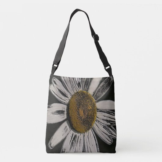 Giant Daisy Crossbody Tas (Achterkant)