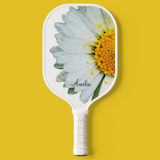 Giant Daisy Gepersonaliseerde Pickleball Paddle