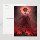 Giant Demon Creature Dark Fantasy Horror Briefkaart (Voorkant / Achterkant)