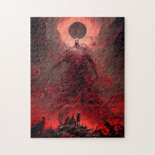 Giant Demon Creature Dark Fantasy Horror Legpuzzel