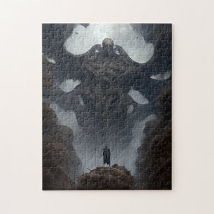 Giant Demon Creature Dark Fantasy Horror Legpuzzel