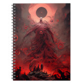 Giant Demon Creature Dark Fantasy Horror Notitieboek (Voorkant)