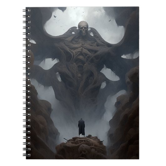 Giant Demon Creature Dark Fantasy Horror Notitieboek (Voorkant)