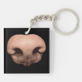 Giant Dog Nose Sleutelhanger (Achterkant)