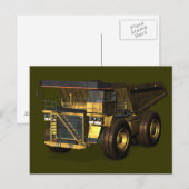 Giant Dump Truck Briefkaart (Voorkant / Achterkant)