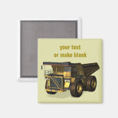 Giant Dump Truck Magneet (Voorkant / Achterkant)