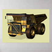 Giant Dump Truck Poster (Voorkant)