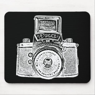 Giant East German Camera - Negatief effect Muismat