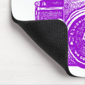 Giant East German Camera - Paars Muismat (Hoek)