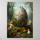 Giant Easter Egg Fantasy Bossen Poster (Voorkant)