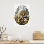 Giant Easter Egg Fantasy Wall Art Poster (Keuken)