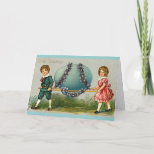 Giant Easter Egg-kaart Feestdagen Kaart