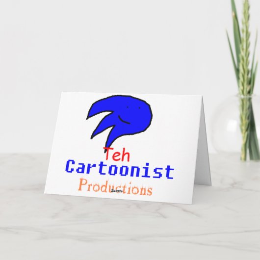 Giant Enemy Crab Christmas Kaart (Achterkant)