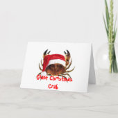Giant Enemy Crab Christmas Kaart (Voorkant)