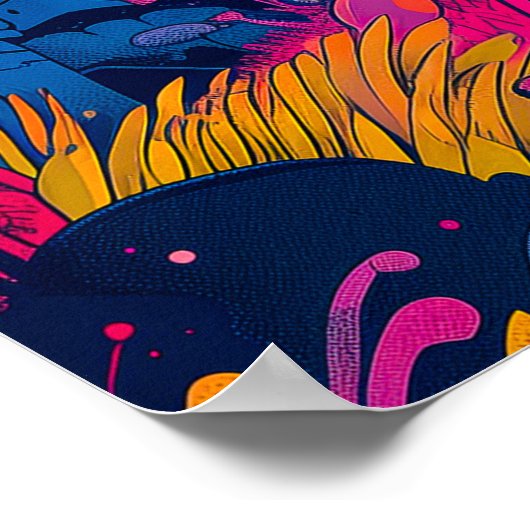 Giant Eyeball Tree Monster Poster (Hoek)