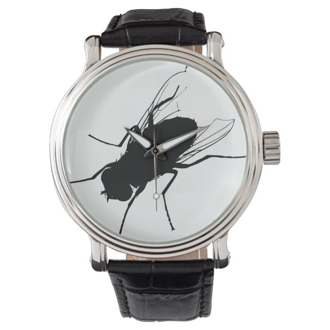 Giant Fly Horloge Ontwerp (Voorkant)