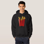 Giant French Fries  makes a great Halloween costum Hoodie (Voorkant volledig)