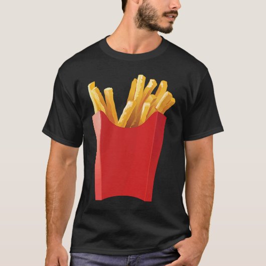 Giant French Fries  makes a great Halloween costum T-shirt (Voorkant)