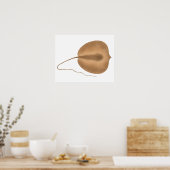 Giant Freshwater Stingray Poster (Keuken)