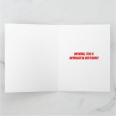 Giant Funny Cupcake Happy Birthday Kaart (Binnen)