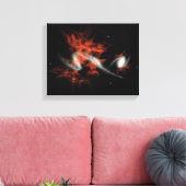 Giant galactic blobbes canvas afdruk (Insitu (Woonkamer))